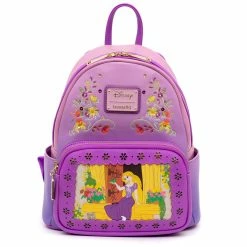 Hot Sale ❤️ Loungefly - Disney Princess Stories Series 5/12 Tangled Rapunzel Mini ✨ Backpack ⌛