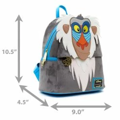 Brand new 💯 Loungefly Loungefly - Disney The Lion King Rafiki Mini Backpack ⭐ -Cartoon Bag Store Dimensions 94ba1d07 c968 4fb5 bcd8 44d6eb17717b 1200x