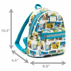 Promo 🔥 Loungefly - Disney Pinocchio Little Golden Book Scenes AOP Mini Backpack 🌟 -Cartoon Bag Store Dimensions 9df30bd3 8df4 480c 8114 ab0f1265021a 1200x