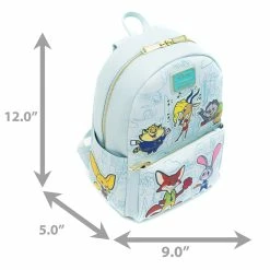 Cheap 😍 Loungefly Disney Zootopia Mini Backpack 🥰 -Cartoon Bag Store Dimensions a4e4286a 980a 4887 bdb6 a99d2c58512a 1200x