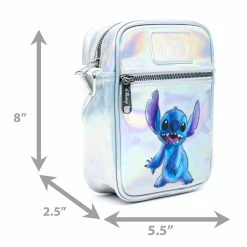 Hot Sale 👏 Buckle Down Disney 100 - Stitch Holographic Crossbody Bag And ID/Coin Bag - PRESALE 🔥 -Cartoon Bag Store Dimensions adff7d94 d36f 4d33 92fe d0bac627fcf1 1200x