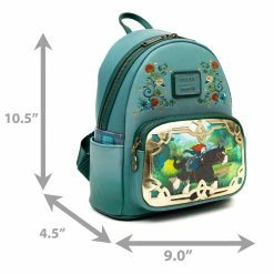 Promo ⌛ Loungefly - Disney Princess Stories Series 1/12 Merida Mini Backpack 💯 -Cartoon Bag Store Dimensions eb5e9576 659d 42e0 a0e0 33b8691b1b4c 1200x