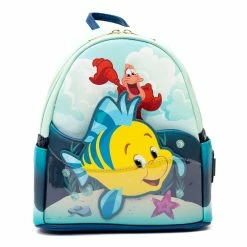 Cheapest 🎉 Loungefly - Disney The Little Mermaid Sidekicks Mini Backpack 😉