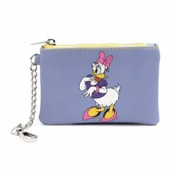 Budget ⌛ Buckle Down Disney Classic Daisy Deluxe Crossbody Bag & ID/Coin Keychain 🌟 -Cartoon Bag Store Keychainfront df0f0586 d7e7 4be3 86a5 7dc949b6c4b6 1200x