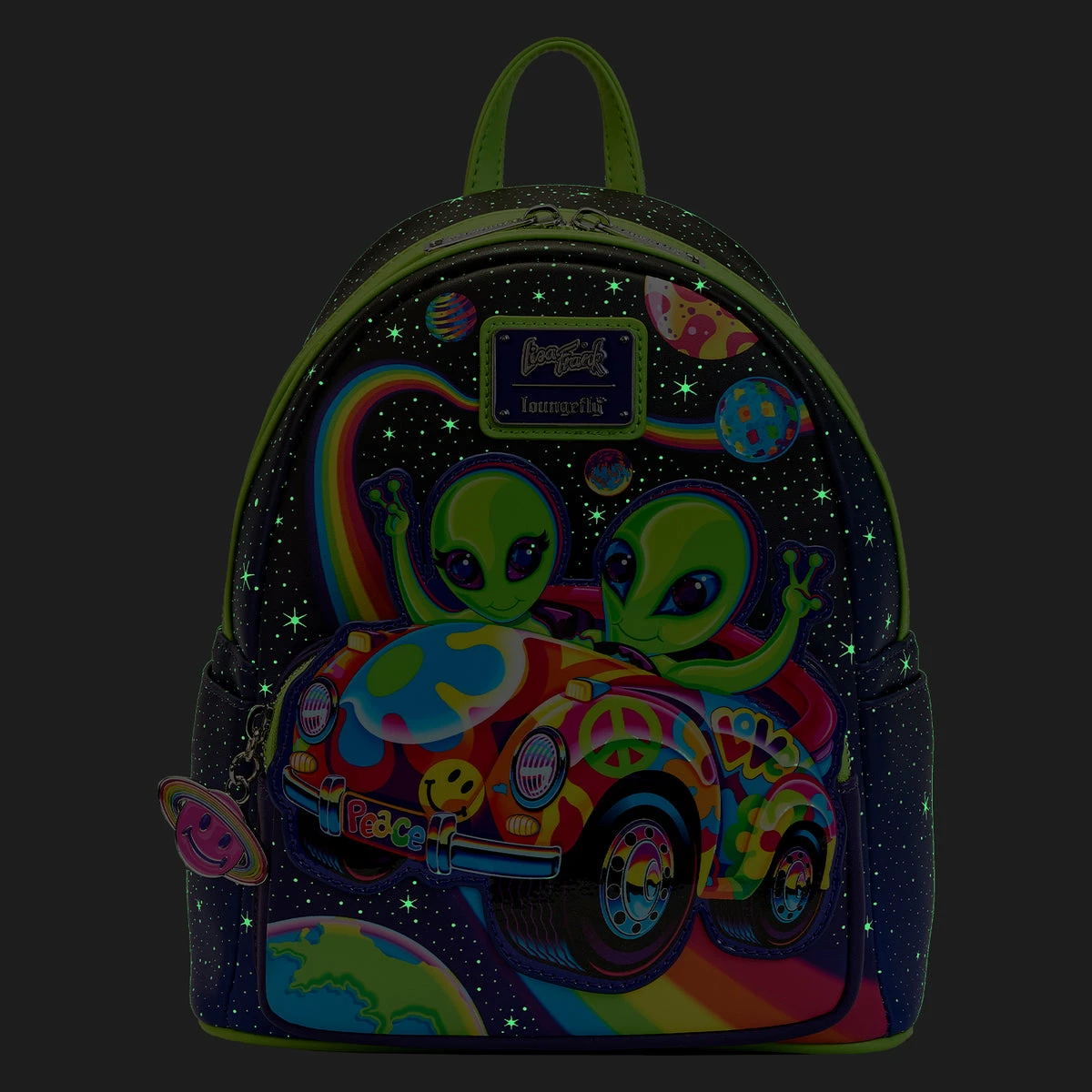 Flash Sale โค๏ธ Loungefly - Lisa Frank Cosmic Alien Ride Mini ๐ Backpack *PREORDER* โญ 2 Flash Sale โค๏ธ Loungefly - Lisa Frank Cosmic Alien Ride Mini ๐ Backpack *PREORDER* โญ - Image 2