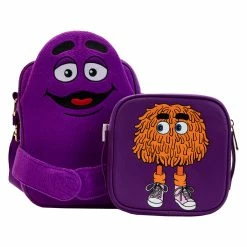 Flash Sale 🥰 Loungefly - McDonalds Grimace Cosplay Crossbuddy Bag *PREORDER* 👍 -Cartoon Bag Store MCDTB0001 LFMCDONALDSGRIMACCECOSPLAYCROSSBUDDYBAG3210POUCH2 1200x