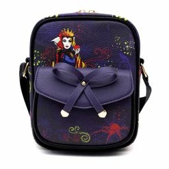 Deals 👏 WondaPOP LUXE - Disney Crossbody Bag Villains Evil Queen Black Light 😀