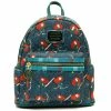 New ⭐ Loungefly - Disney Pixar Brave Merida AOP Mini 🔥 Backpack 💯