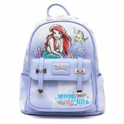 Discount ⌛ WondaPOP LUXE - Disney Mini 😀 Backpack The Little Mermaid Ariel 🛒