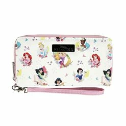 Coupon 🎉 Bioworld Disney Princesses All Over Print Tech Wallet ✔️