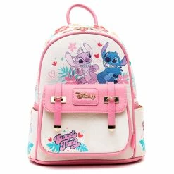 Deals ✔️ WondaPOP LUXE - Disney Mini 🥰 Backpack Lilo And Stitch Angel And Stitch ⌛