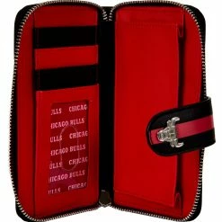 Best reviews of 🥰 Loungefly - NBA Chicago Bulls Debossed Logo Wallet ❤️ -Cartoon Bag Store NBAWA0002interior 1200x
