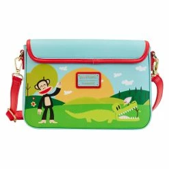 Flash Sale ⌛ Loungefly - Paul Frank Rainbow Group Crossbody Bag *PREORDER* ❤️ -Cartoon Bag Store PFTB0023 LFPAULFRANKRAINBOWGROUPCROSSBODYBAG2927BACK 1200x