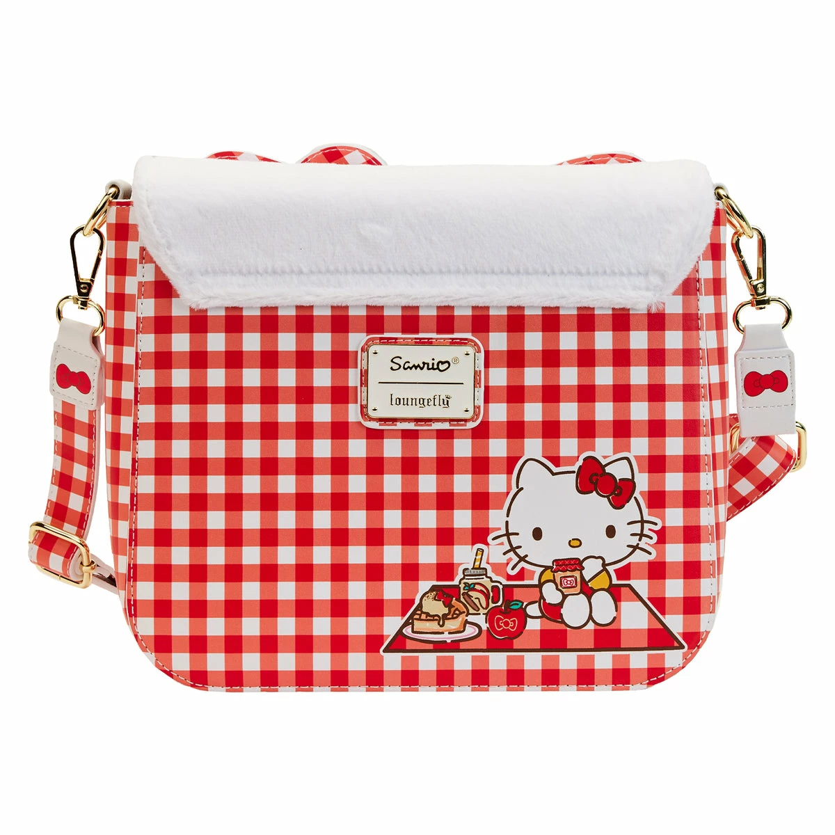 Budget π₯ Loungefly - Sanrio Hello Kitty Gingham Cosplay Crossbody Bag *PREORDER* π 4 Budget π₯ Loungefly - Sanrio Hello Kitty Gingham Cosplay Crossbody Bag *PREORDER* π - Image 4