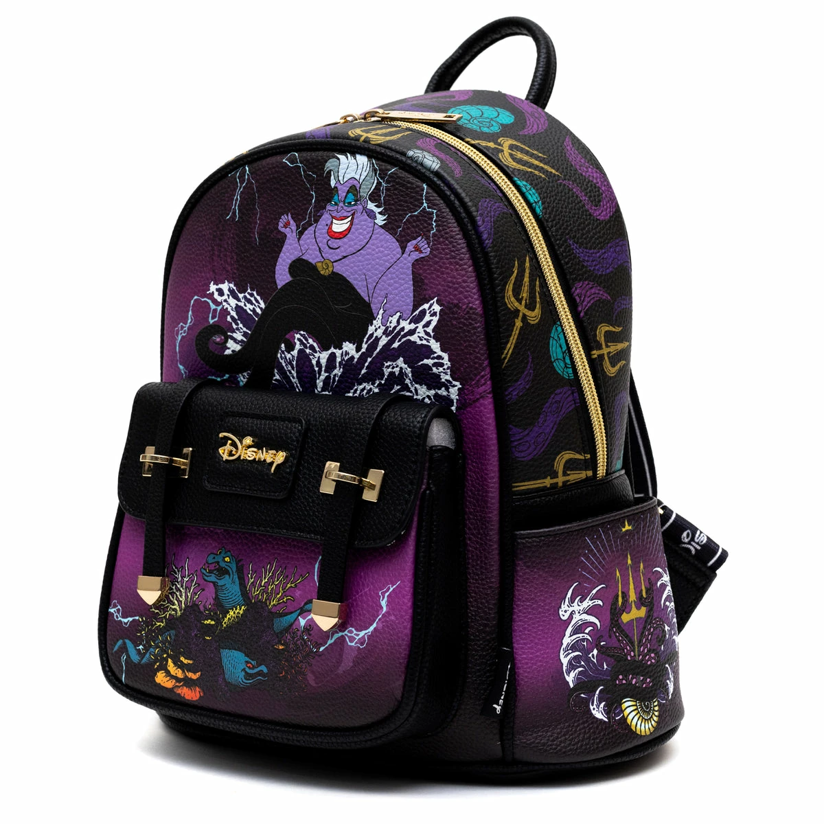Discount 😉 WondaPOP LUXE - Disney Mini Backpack Villains Ursula 🌟 3 Discount 😉 WondaPOP LUXE - Disney Mini Backpack Villains Ursula 🌟 - Image 3