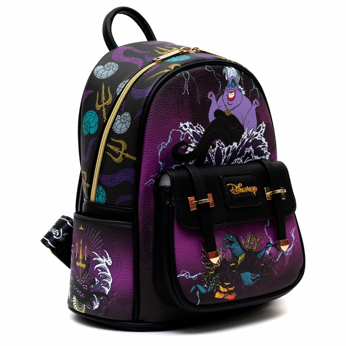 Discount 😉 WondaPOP LUXE - Disney Mini Backpack Villains Ursula 🌟 2 Discount 😉 WondaPOP LUXE - Disney Mini Backpack Villains Ursula 🌟 - Image 2