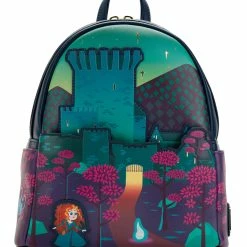 Hot Sale ⭐ Loungefly - Disney Pixar Castle Series Brave Mini Backpack ⌛