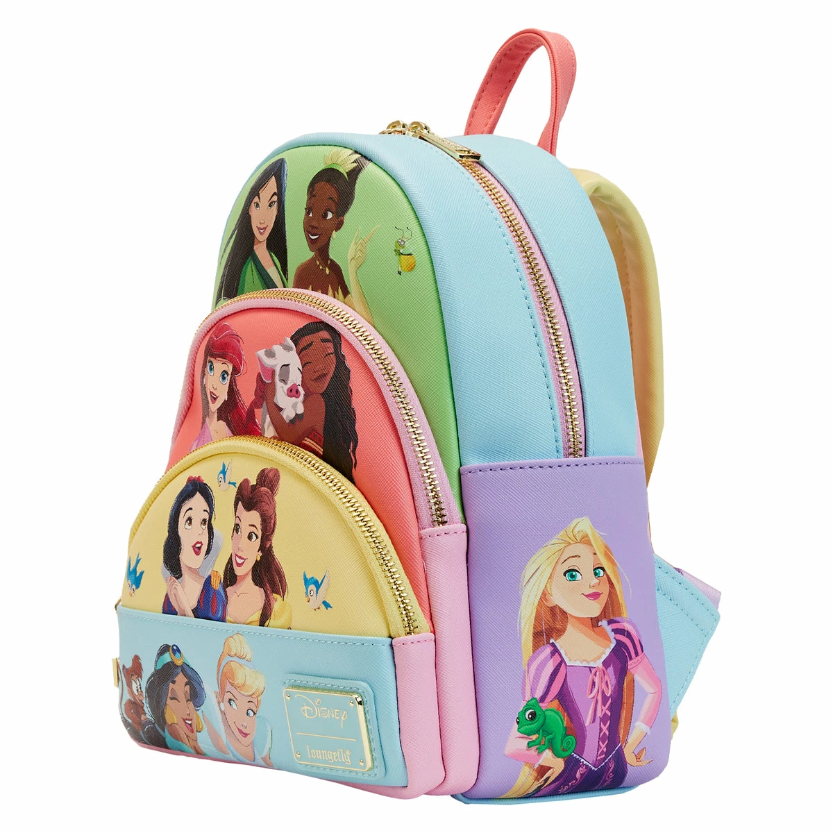 Best reviews of 🔥 Loungefly - Disney Princess Collage Triple Pocket Mini 👍 Backpack *PREORDER* ✔️ 2 Best reviews of 🔥 Loungefly - Disney Princess Collage Triple Pocket Mini 👍 Backpack *PREORDER* ✔️ - Image 2