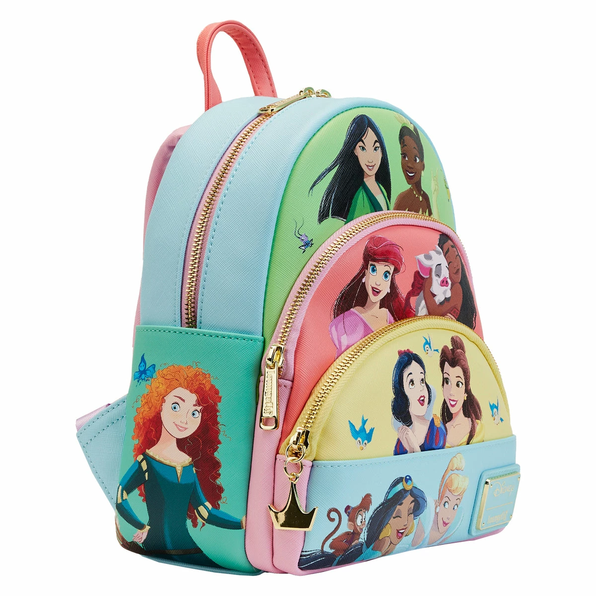Best reviews of 🔥 Loungefly - Disney Princess Collage Triple Pocket Mini 👍 Backpack *PREORDER* ✔️ 4 Best reviews of 🔥 Loungefly - Disney Princess Collage Triple Pocket Mini 👍 Backpack *PREORDER* ✔️ - Image 4