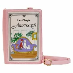 Discount 🎉 Loungefly - Disney The Aristocats Classic Book Convertible Crossbody Mini 🔥 Backpack *PREORDER* ❤️