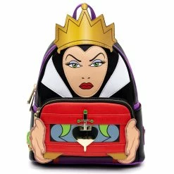 Cheap ๐งจ Loungefly - Disney Snow White And The Seven Dwarfs Evil Queen Cosplay Mini โ Backpack โค๏ธ
