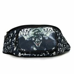 Deals 🤩 Buckle-Down Fanny Pack - Joker The Killing Joke Holding Head Pose HAHAHA White Black ❤️