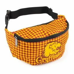 Coupon ๐ Buckle-Down Fanny Pack - Harry Potter Gryffindor Lion With Shield Argyle Gold Burgundy โญ